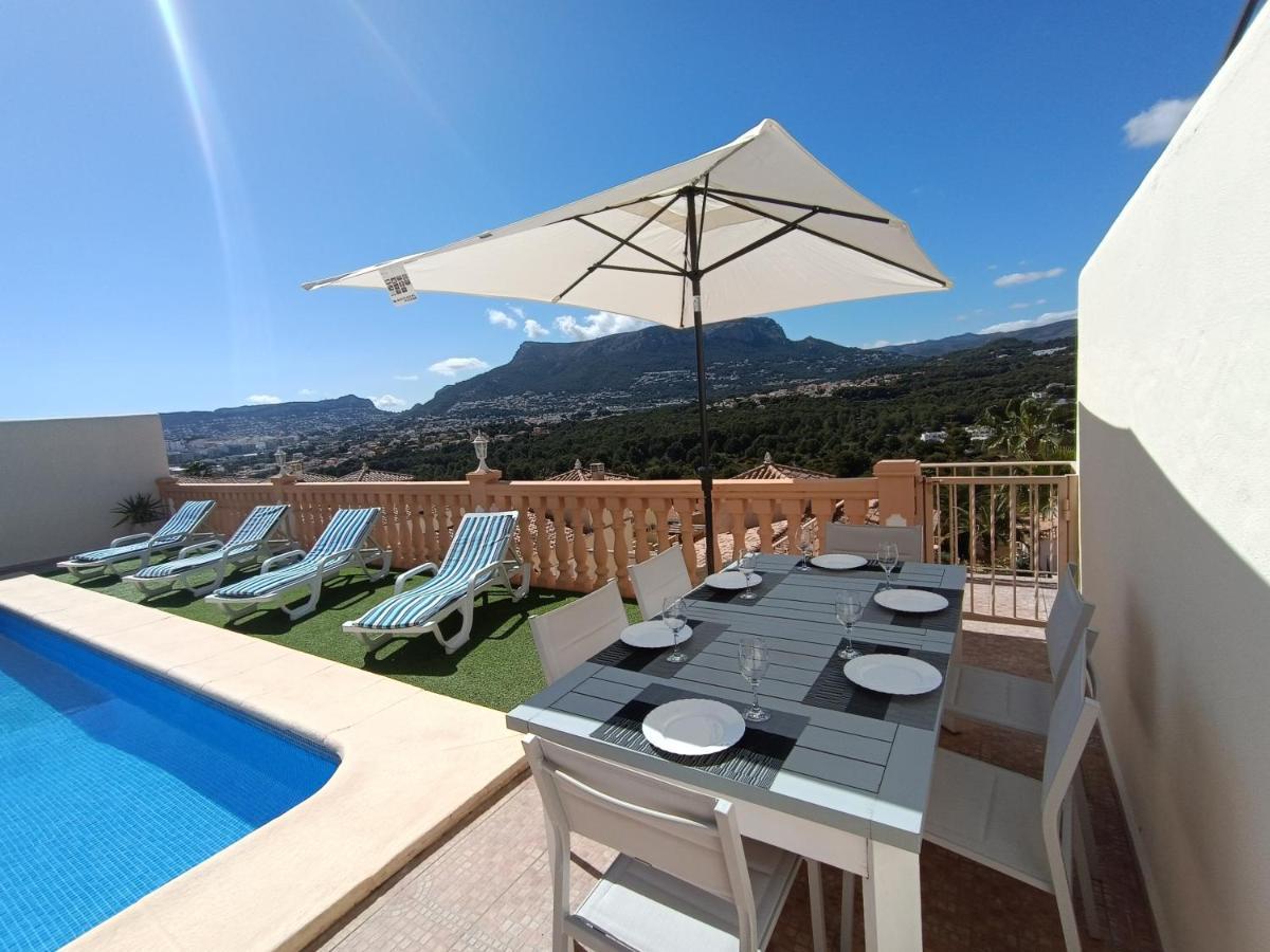 Villa Noemi, Con Piscina Privada Калпе Екстериор снимка